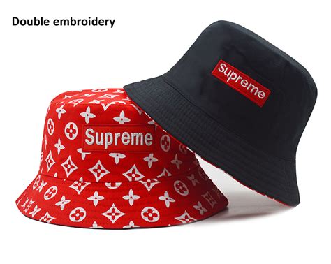 supreme lv bucket hat|supreme hat size chart.